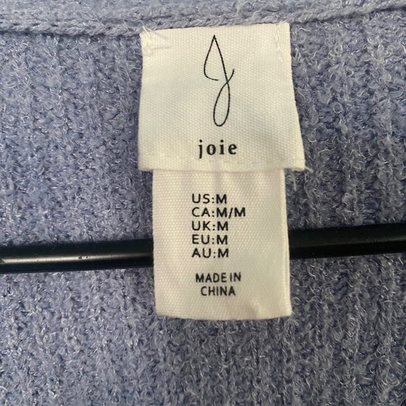 Joie Medium Sweater Lavender Button Down Sweater | Size Medium - Picture 4 of 6